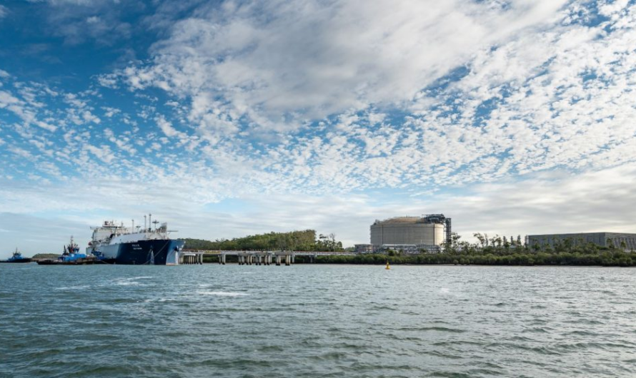 Australia Pacific LNG произвел пятисотую отгрузку СПГ