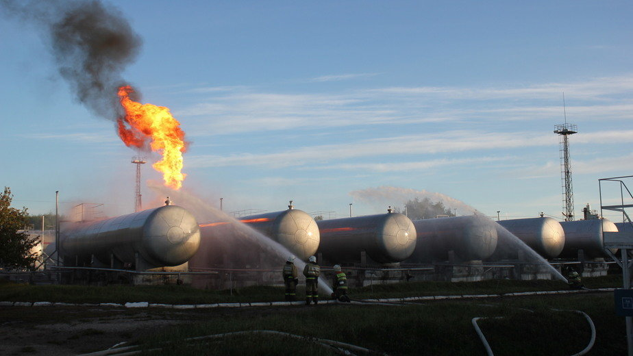 image 28 - Пожар на Казанской кустовой базе ООО «Газпром сжиженный газ» локализован