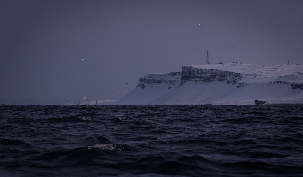 Kildin island - НОВАТЭК начал перевалку СПГ под Мурманском