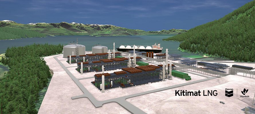 Chevron Canada прекращает финансирование СПГ проекта Kitimat LNG