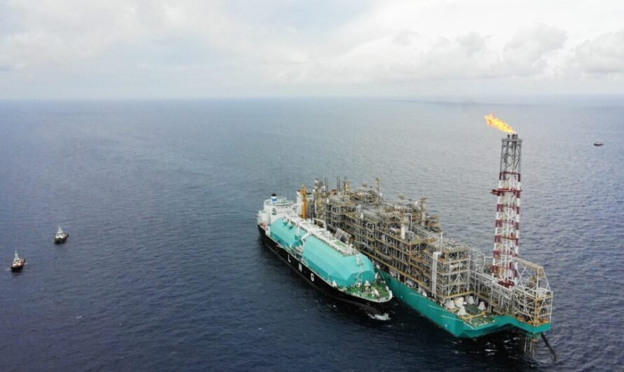 Petronas начинает предпроектные проработки своего третьего плавучего завода СПГ PFLNG Tiga