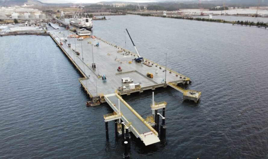 Rio Tinto и LNG Canada открыли новую пристань в порту Китимат