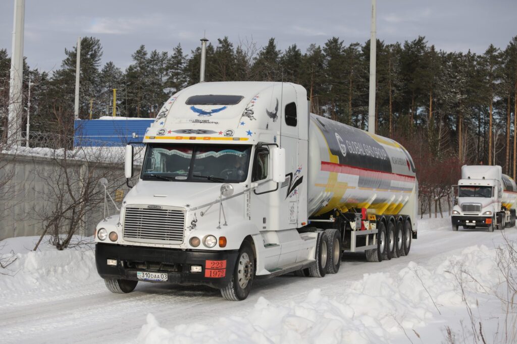 GRS 4 SSLNG truck Kazakhstan - "Газпром трансгаз Екатеринбург" произвёл в 2021 году почти 9500 тонн СПГ