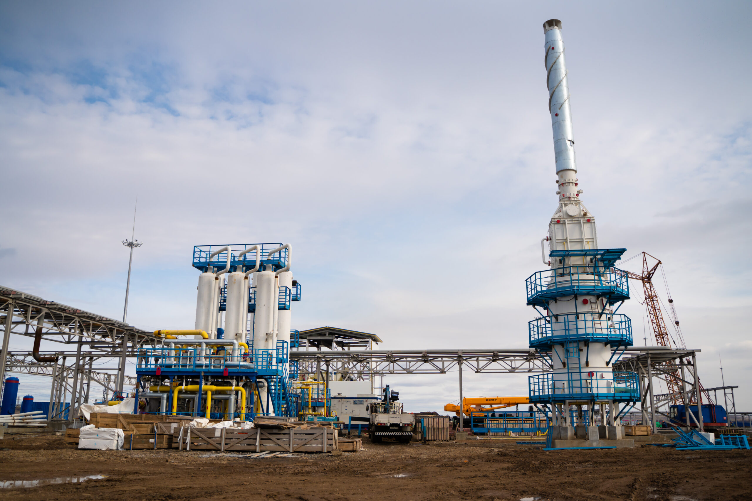 Magnitogorsk SSLNG constr - КСПГ Магнитогорск