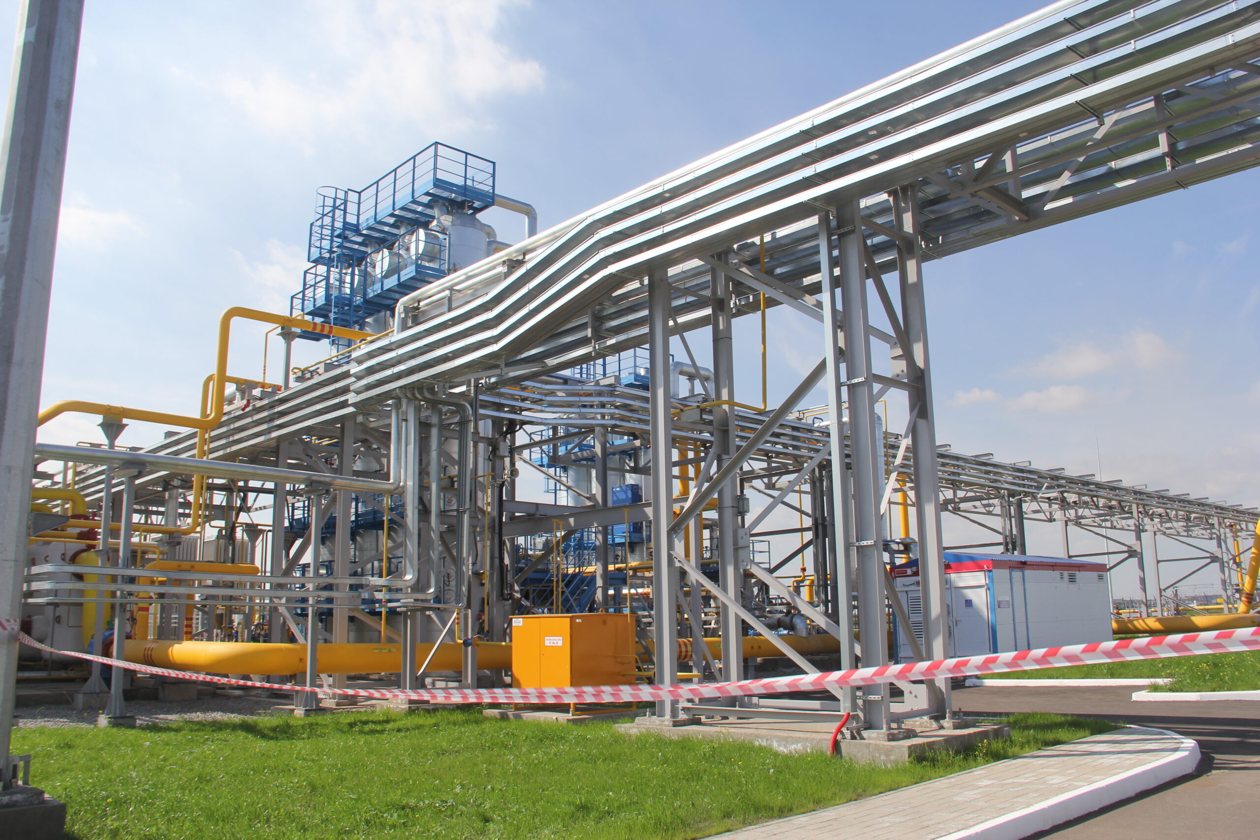 Magnitogorsk SSLNG piperack - КСПГ Магнитогорск