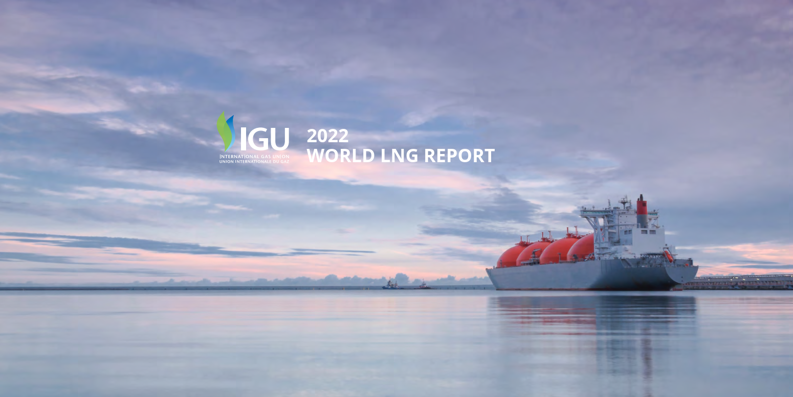 Обновлено Опубликован годовой отчет IGU по СПГ World LNG Report 2022
