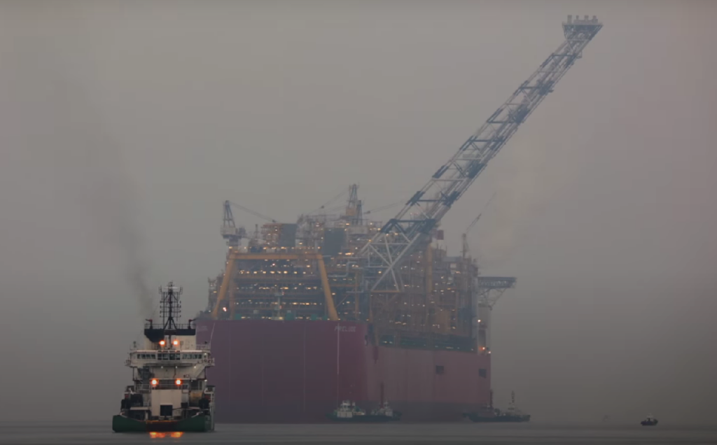 Prelude towage frog - Shell откладывает ТО на плавучем заводе СПГ Prelude FLNG из-за забастовок