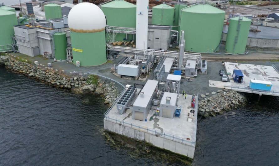 Wartsila удваивает производительность завода био-СПГ Skogn bio-LNG