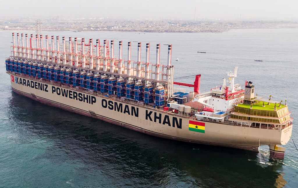 karadeniz power ship Osman khan - Турецкая плавучая ЭС на газодизелях для Арктик СПГ 2 - в чем риски?