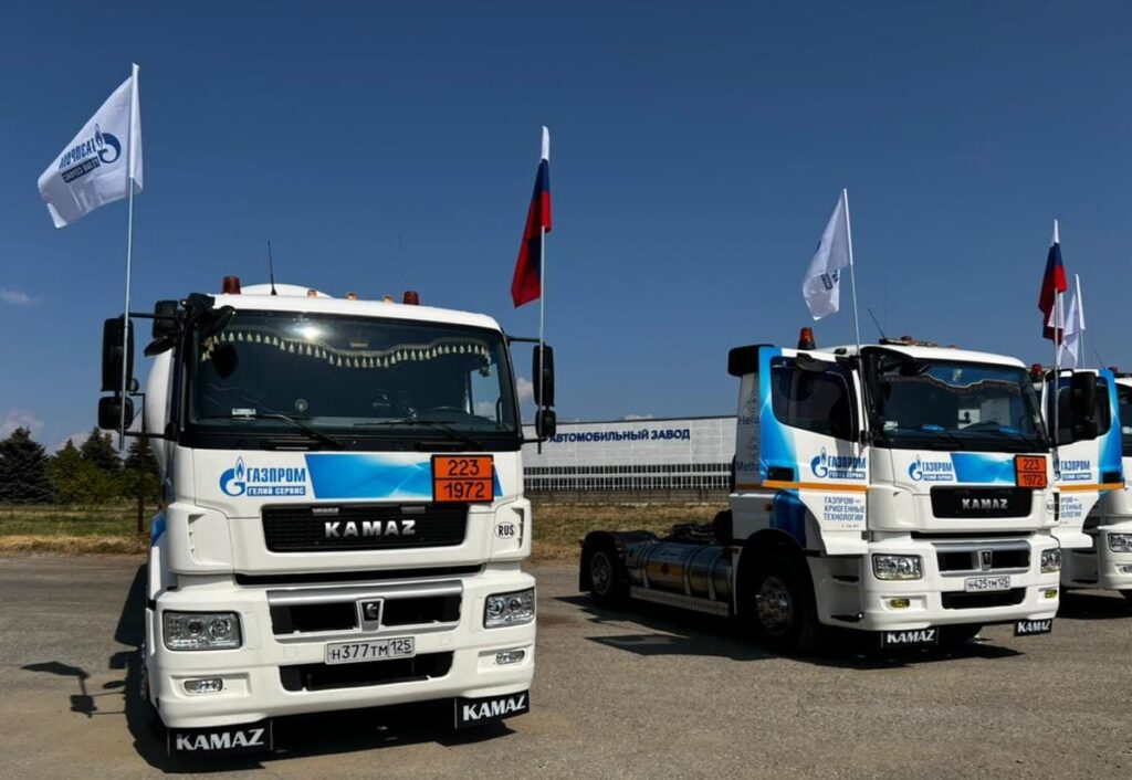 2022 09 05 GHS Gaz v motory - Тягачи КАМАЗ-5490 NEO на СПГ доехали из Владивостока до КАМАЗа