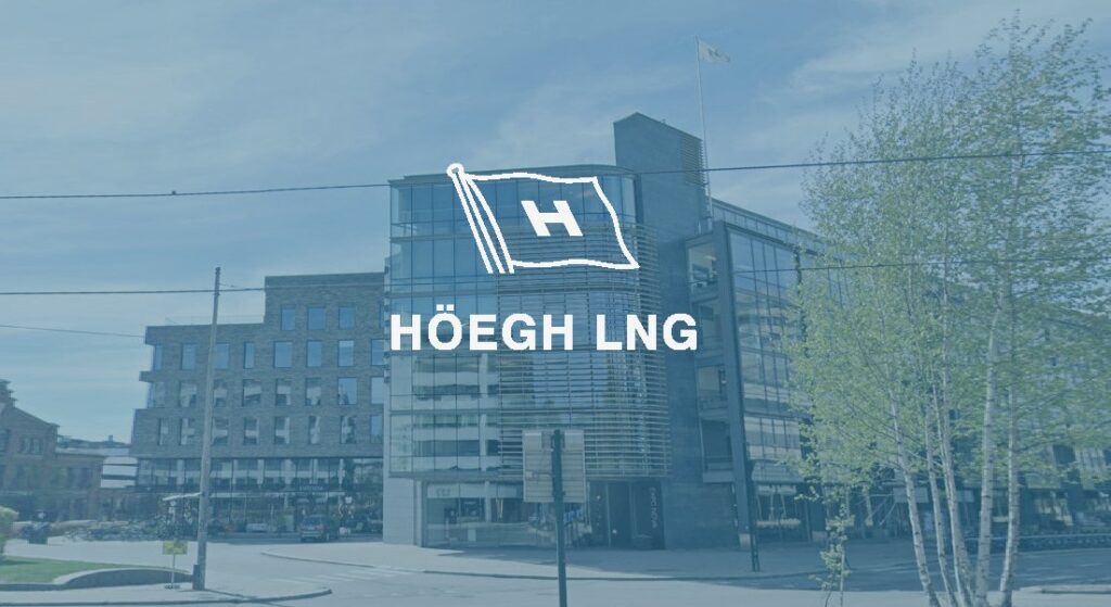 Hoegh HQ - FSRU Höegh Esperanza для терминала СПГ LNG Terminal Wilhelmshaven зафрахтована на 10 лет