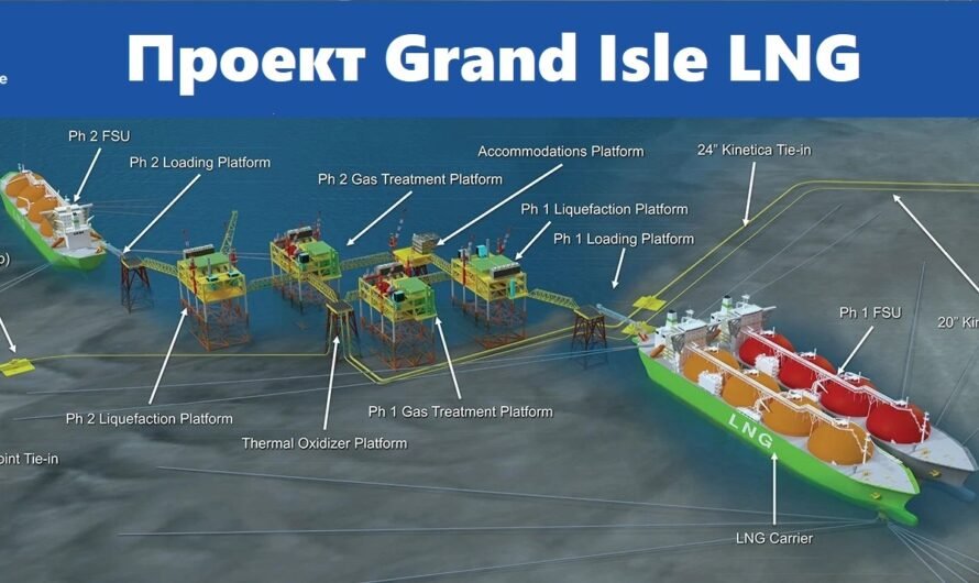В Мексиканском заливе может появиться еще один плавучий завод СПГ: Grand Isle LNG