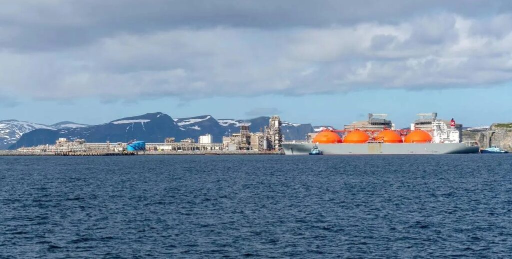 Hammerfest summer Equinor - Утечка газа на заводе СПГ Hammerfest LNG