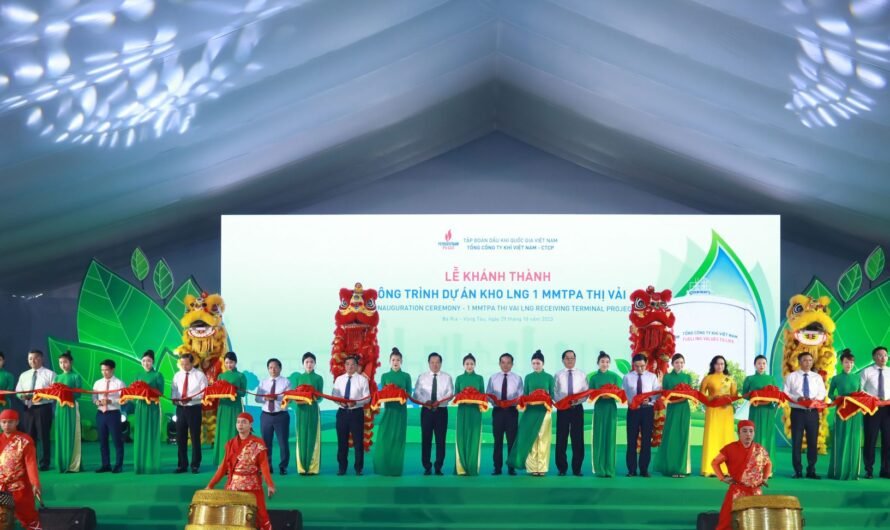 PetroVietnam Gas торжественно запустил терминал Thi Vai LNG
