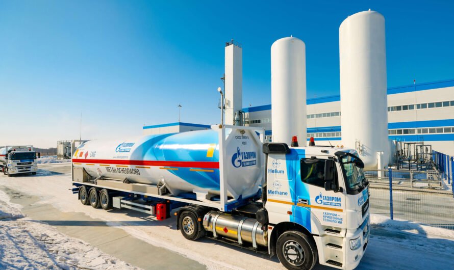 «Газпром гелий сервис» отгружает СПГ в Китай