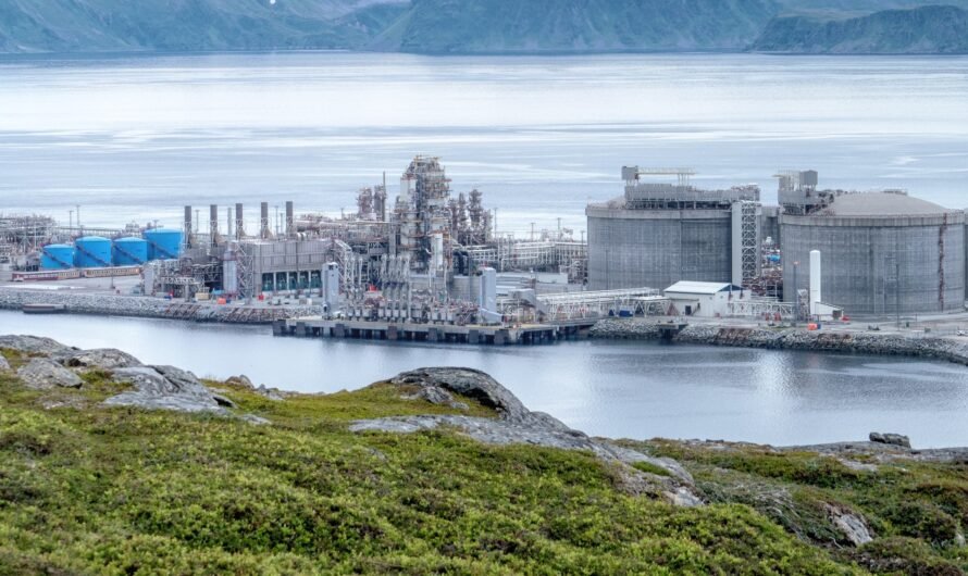 На заводе СПГ Hammerfest LNG утечка углеводородов