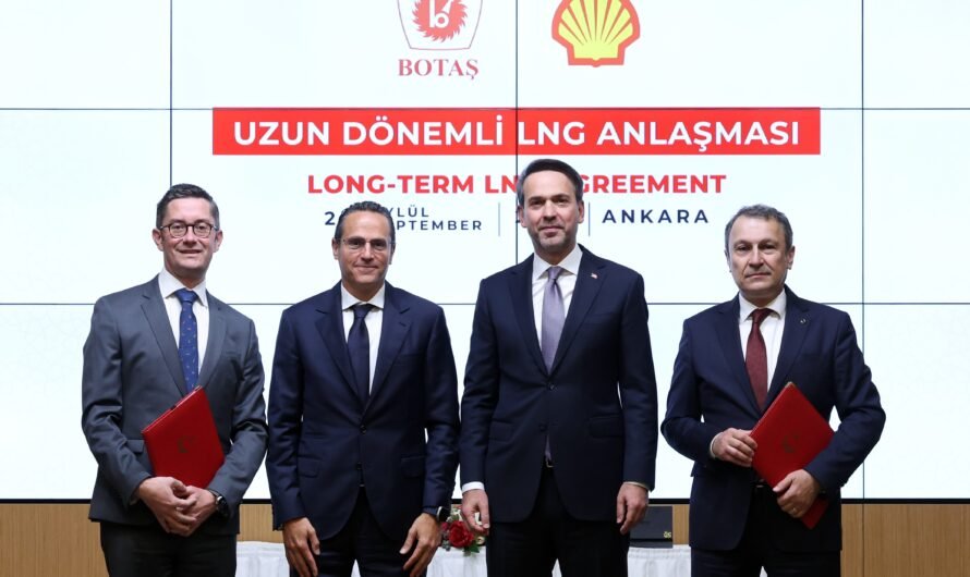 BOTAŞ будет закупать американский СПГ у Shell в объеме 3 Мт/год с 2027 по 2037 год