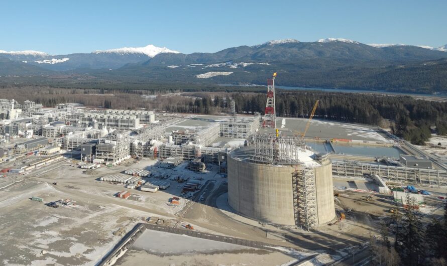 LNG Canada отгрузит первую партию СПГ в течение ближайших недель