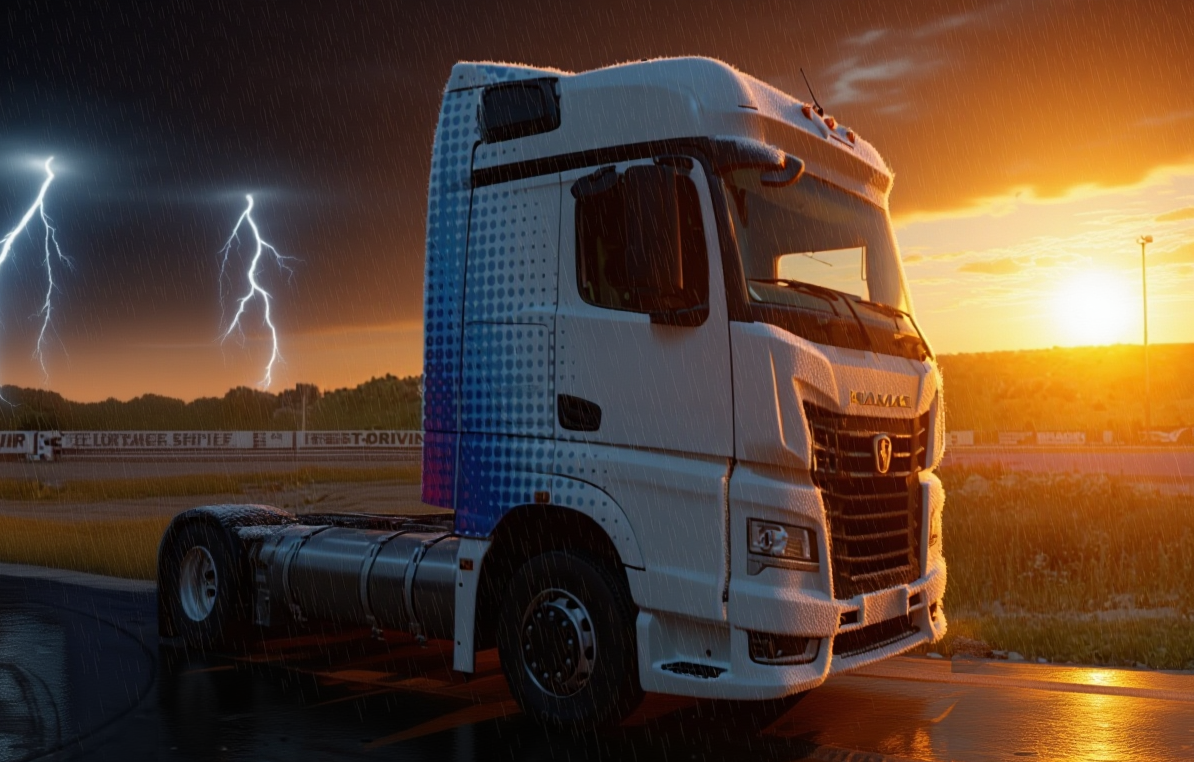 KAMAZ 54901 ai2 - КАМАЗ-54901 на СПГ прошёл очередные испытания в транспортной компании