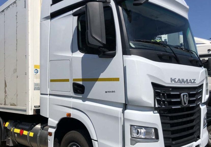 KAMAZ 54901 t - КАМАЗ-54901 на СПГ протестировали в автопарке транспортной компании