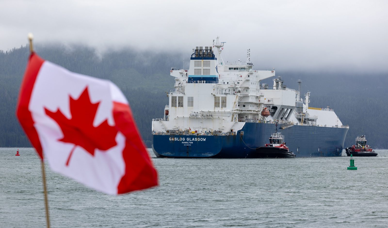 LNG Canada departure 2025 06 30 s - Завод LNG Canada начал отгрузки СПГ