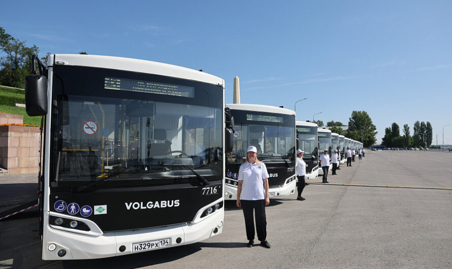 VOLGABUS поставил в Волгоград 35 автобусов на СПГ