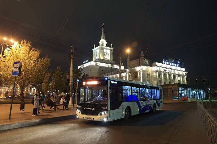 Первые автобусы на СПГ вышли на муниципальные маршруты в Волгограде